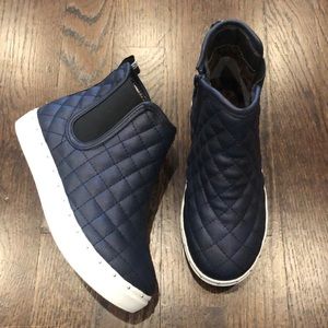 Steve Madden Quilted High Top Sneakers